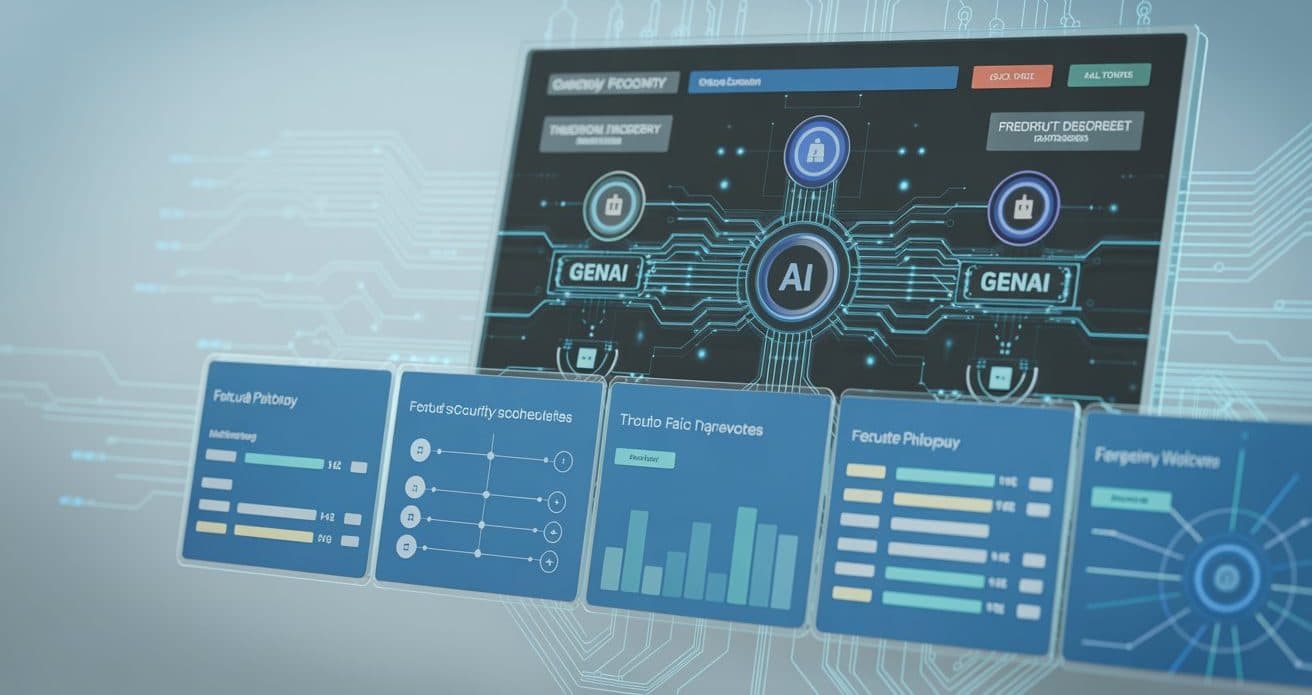GenAI Security feature comparison illustration